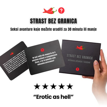 NAJPRODAVANIJI POKLON! Strast bez granica: 80 seksi intimnih pitanja i izazova 🔥