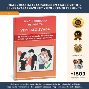 28 dana do veze bez svađa! Revolucionarna metoda koja svađu pretvara u povezanost – brže nego što ste ikada zamišljali! + BONUS