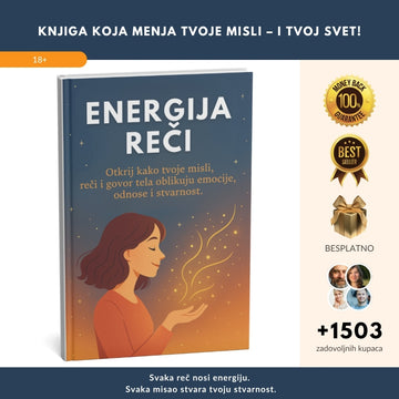 Energija reči! Knjiga koja će ti promeniti način razmišljanja – i tvoju stvarnost! + BONUS