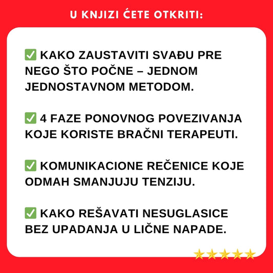 28 dana do veze bez svađa! Revolucionarna metoda koja svađu pretvara u povezanost – brže nego što ste ikada zamišljali! + BONUS