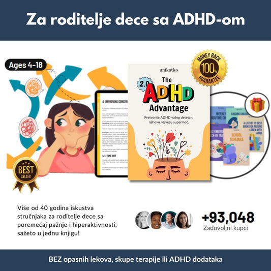 Knjiga za roditelje dece sa ADHD-om, najbolji saveti i strategije